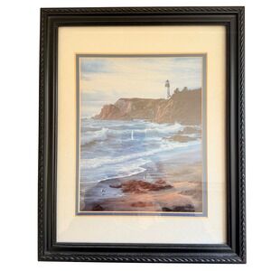 Sharon‎ Rickert Framed Print Wall Art Yaquina Head Lighthouse in Oregon